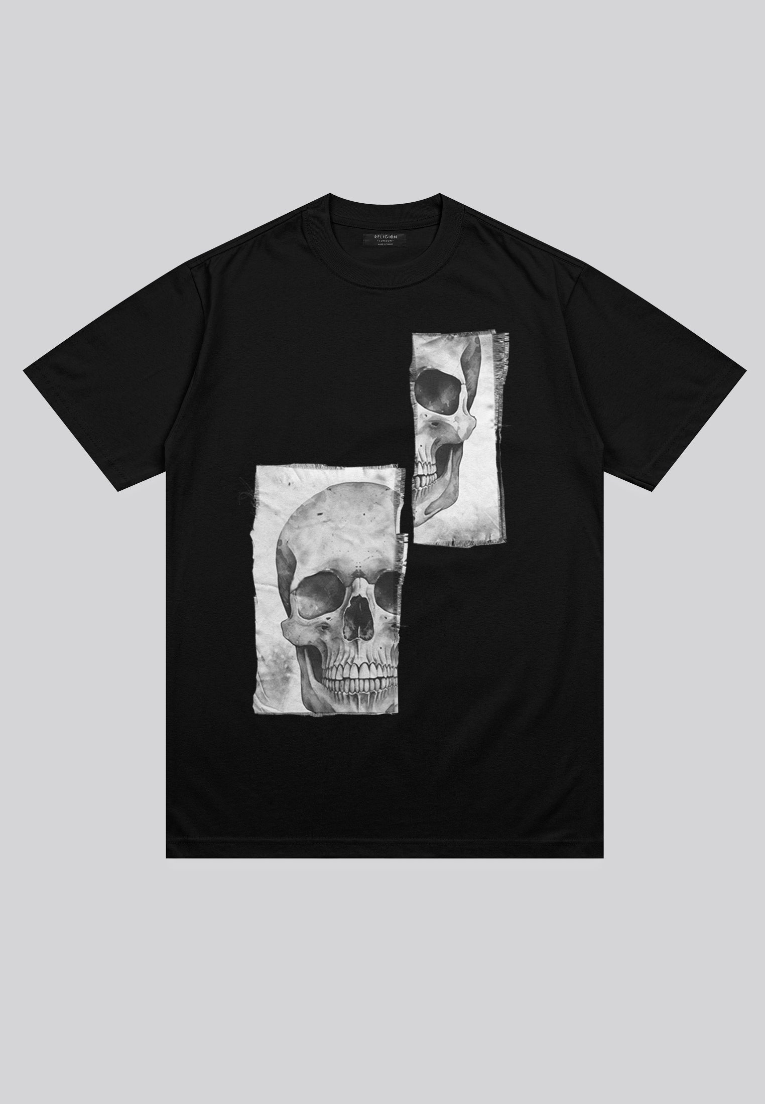 PATCH SKULL T-SHIRT BLACK