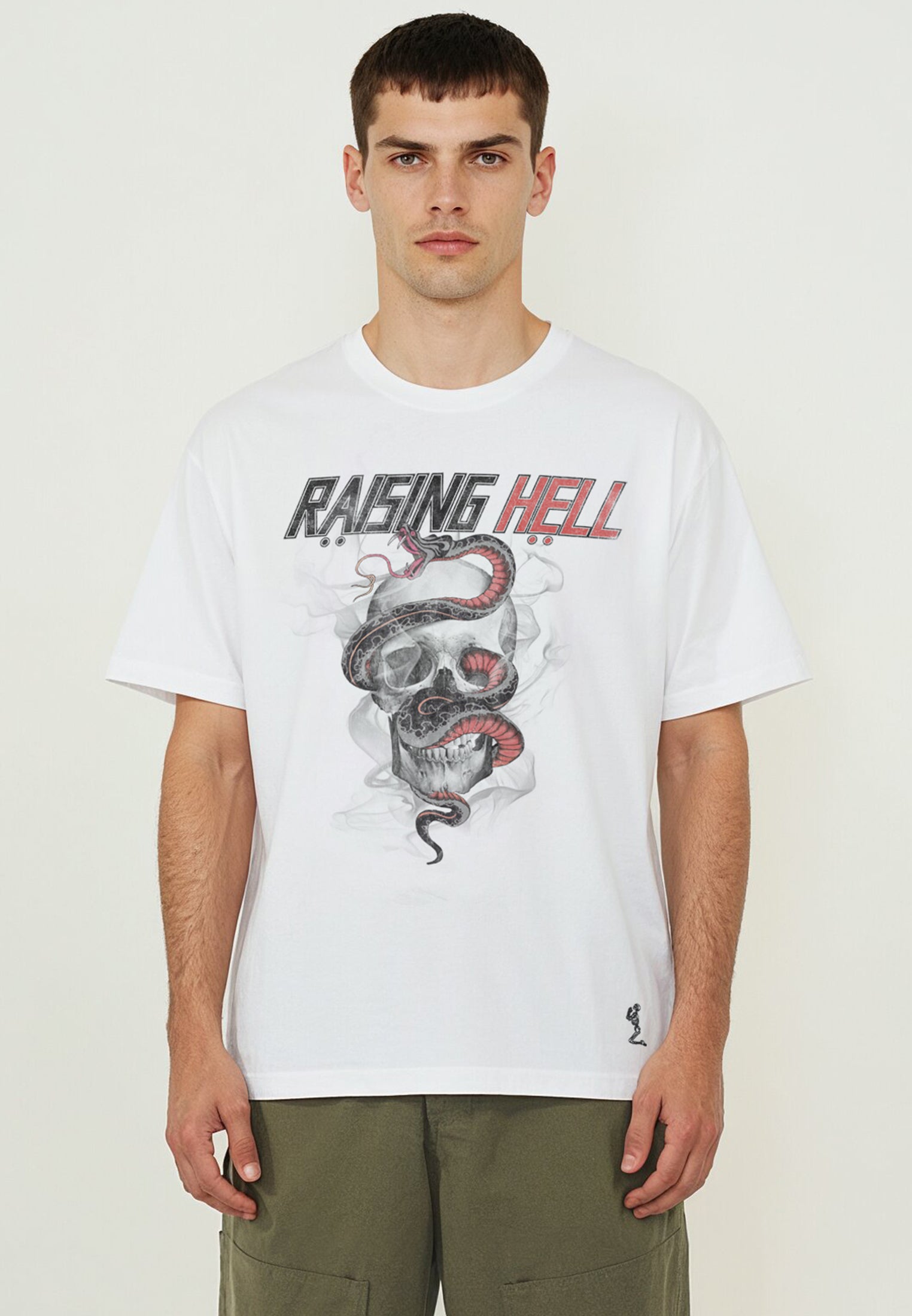 RAISING HELL T-SHIRT WHITE