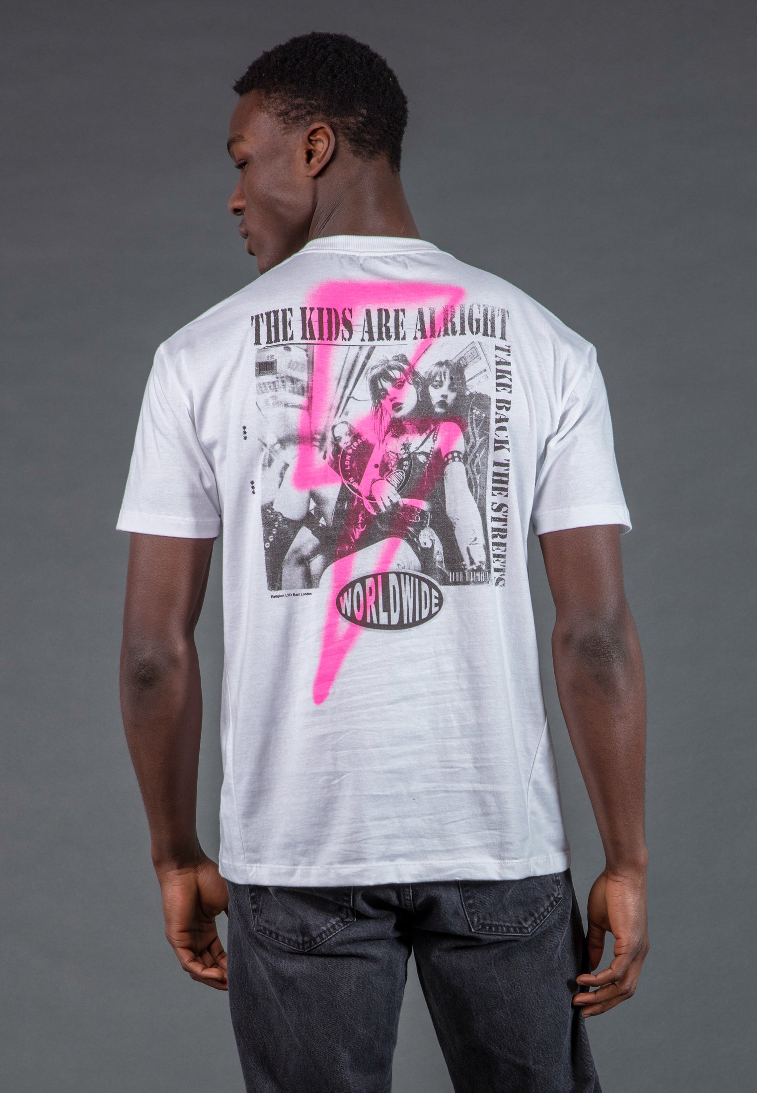 LIGHTNING BOLT T-SHIRT WHITE