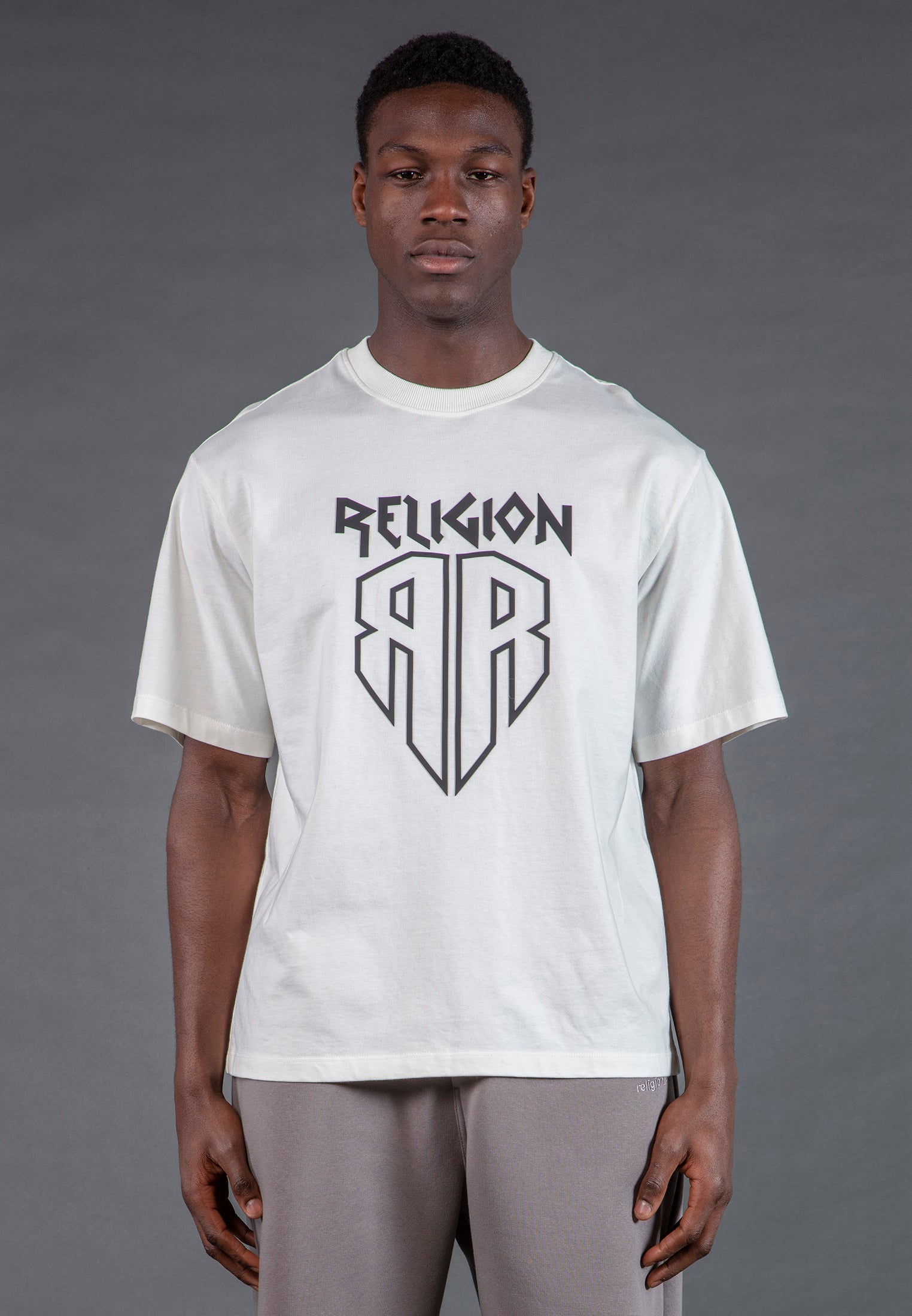 SHIELD T-SHIRT OFF WHITE