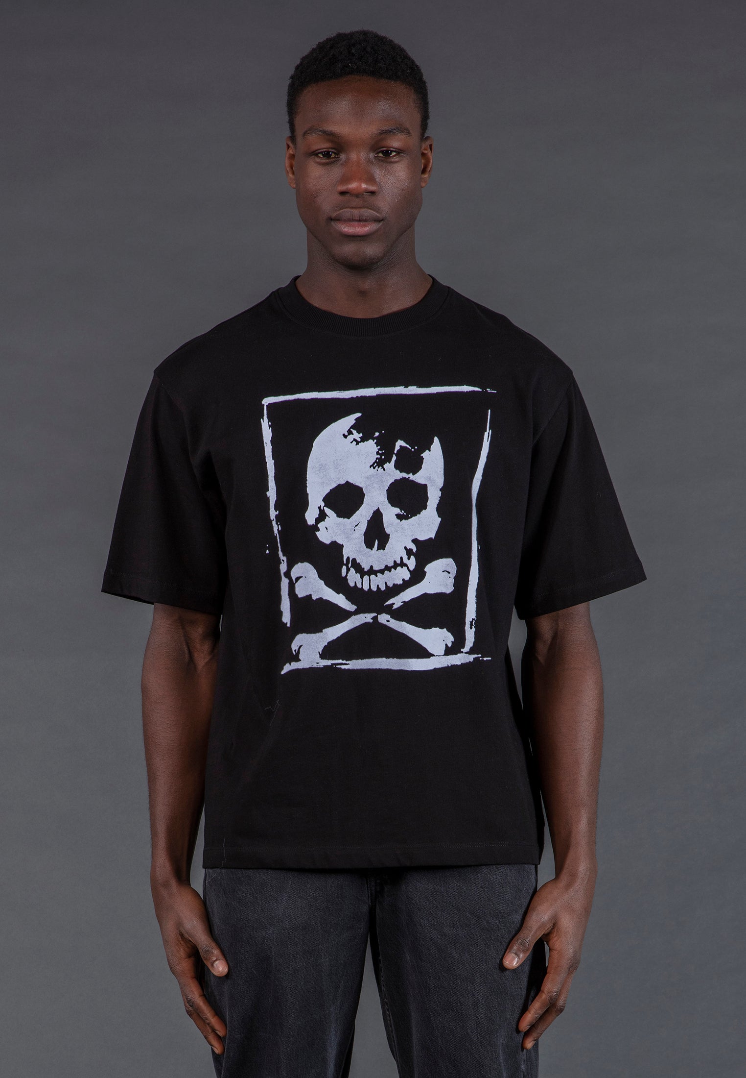 SKULL CROSSBONES T-SHIRT BLACK