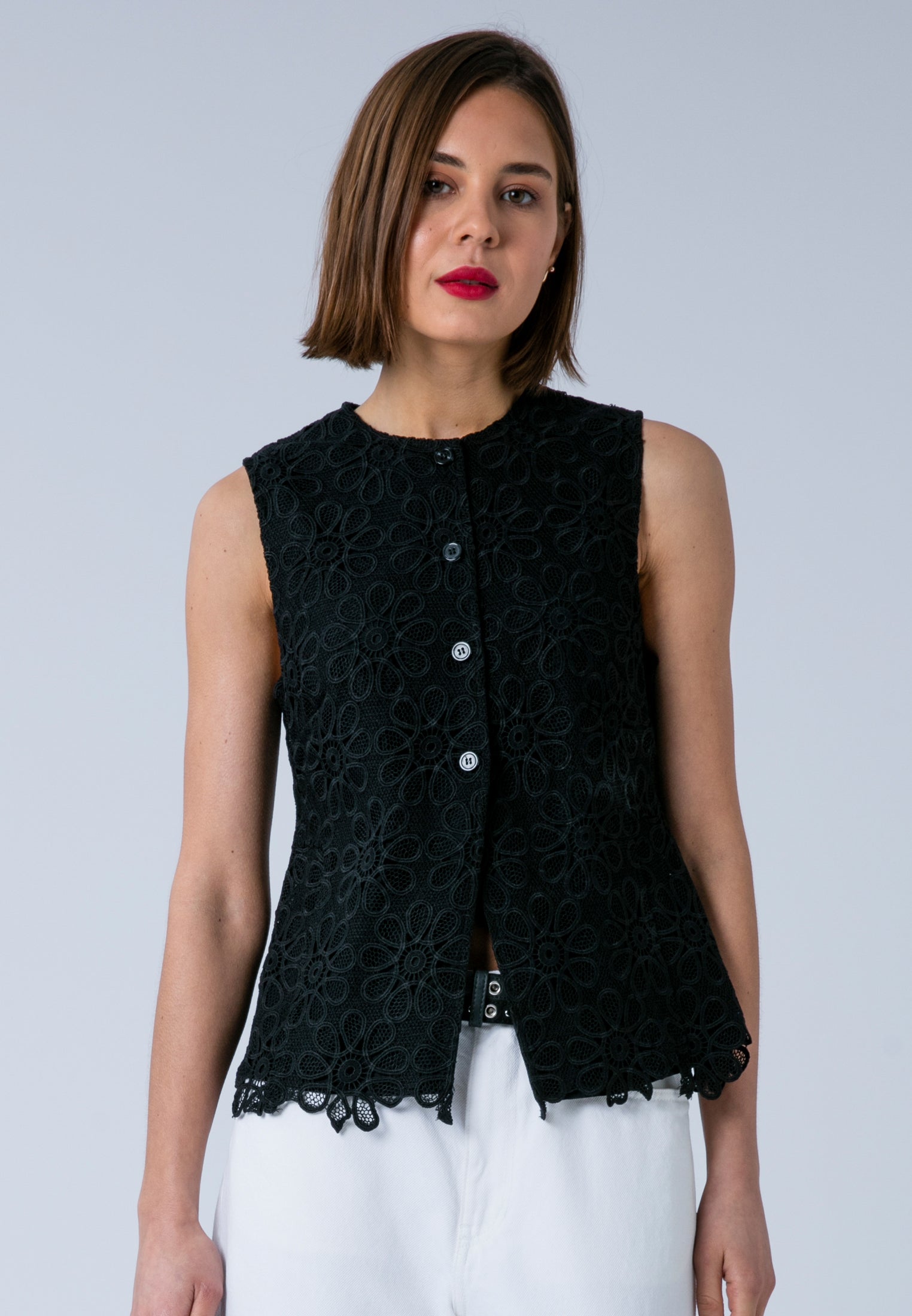 ELLIE WAISTCOAT BLACK