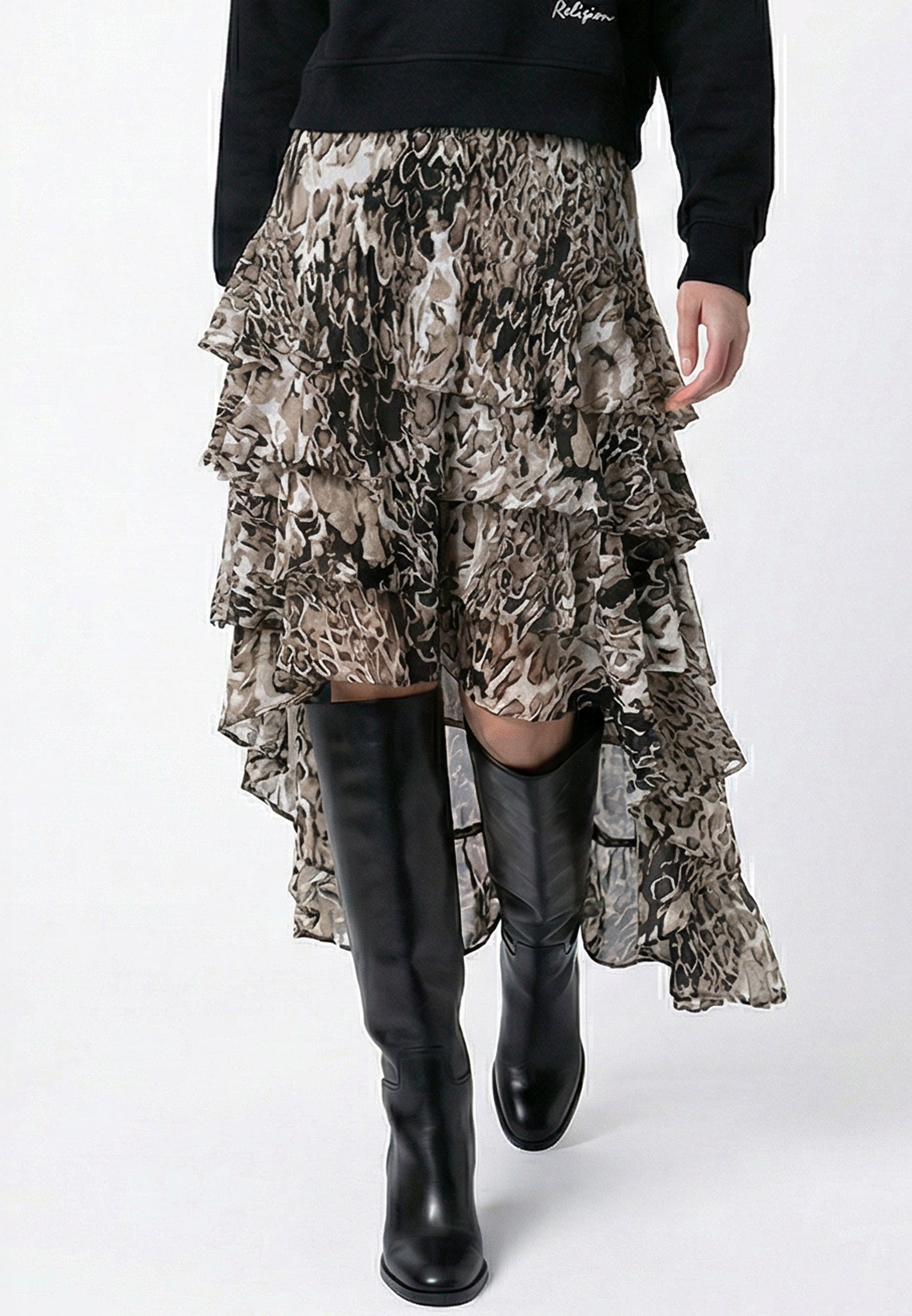 FAE SKIRT ADDER BROWN