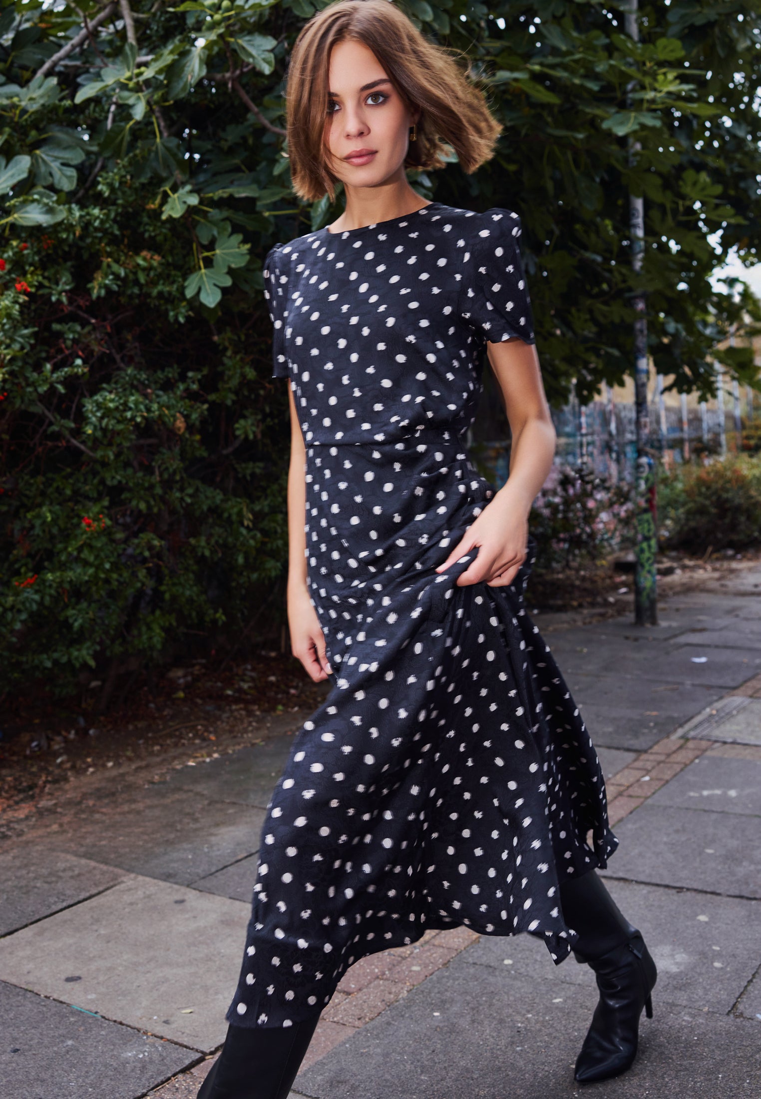 HOLLY MAXI DRESS DOT