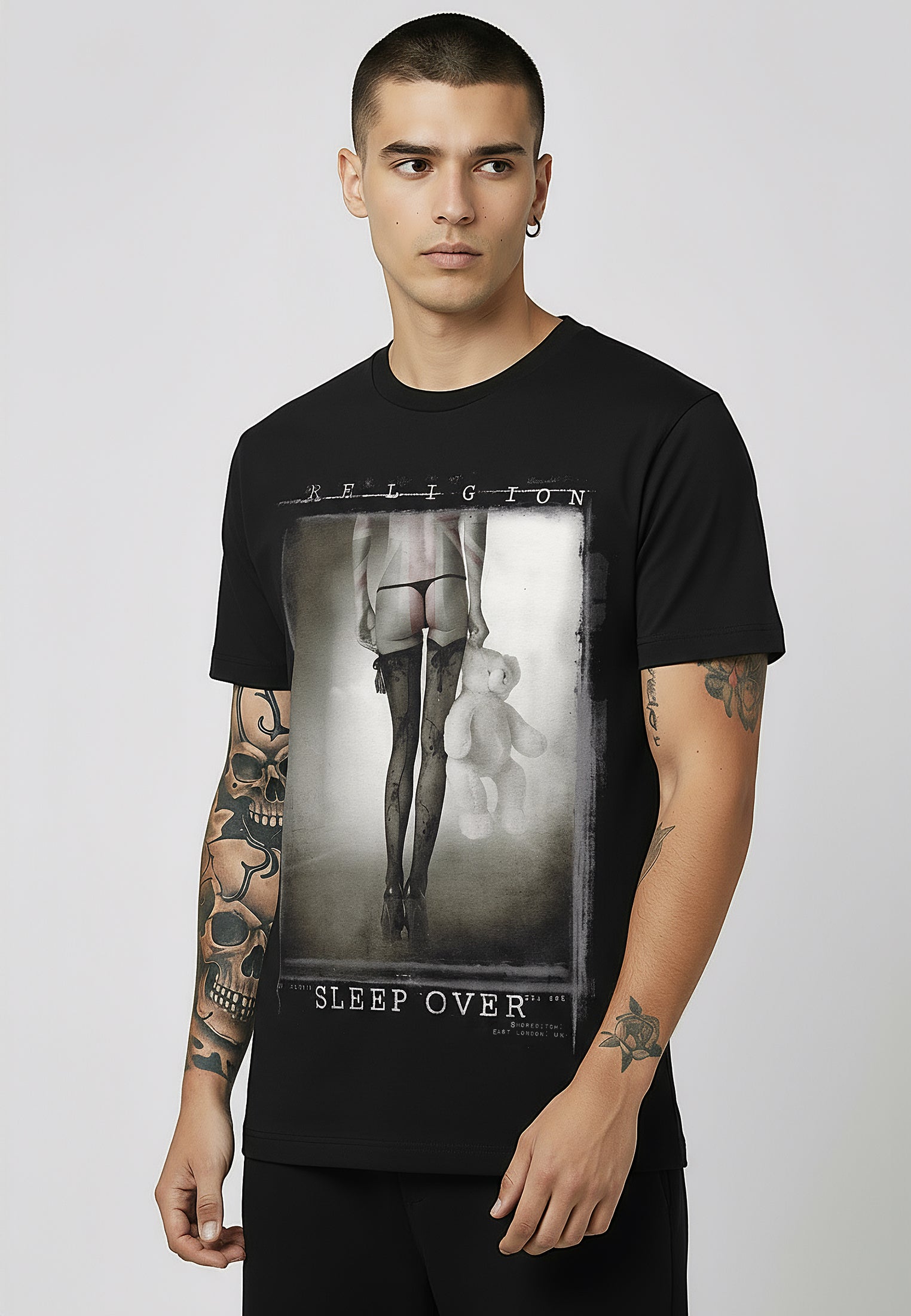 SLEEPOVER T-SHIRT BLACK