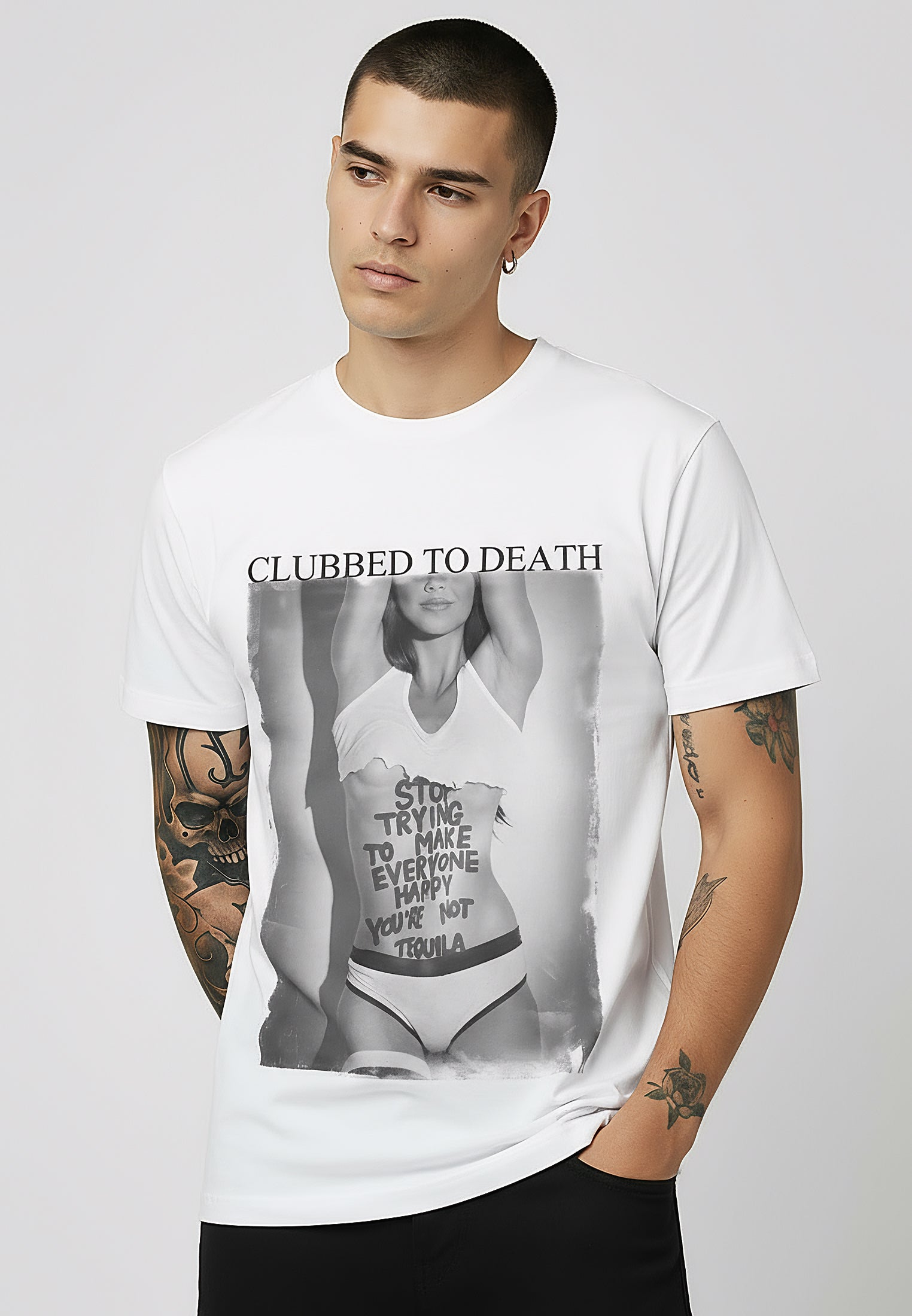 YOU'RE NOT TEQUILA T-SHIRT WHITE