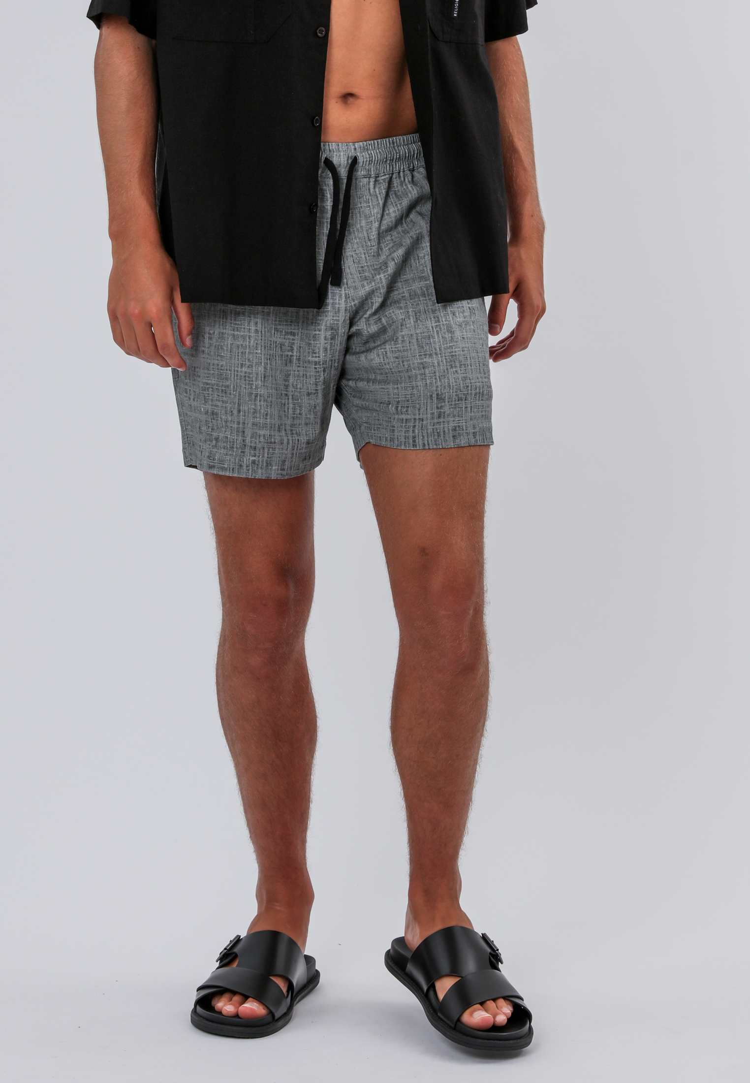 SMOKE SHORTS DARK GREY