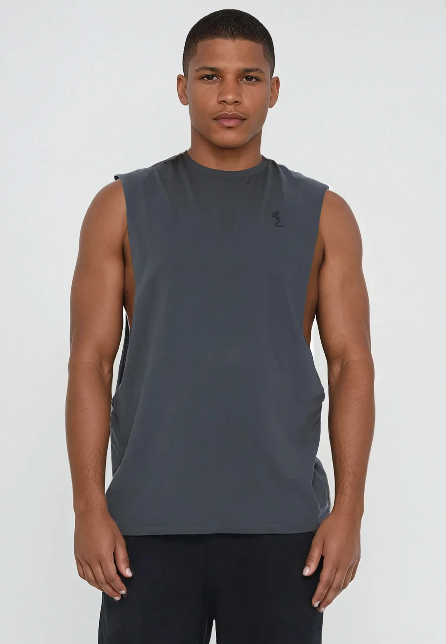 CUTAWAY VEST DARK METAL